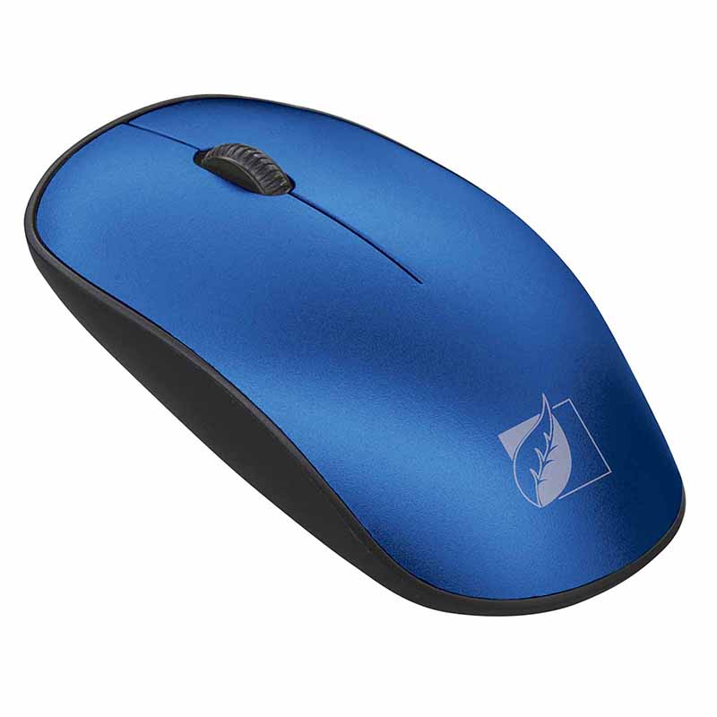 Mouse Inalambrico Green Leaf 1000 Dpis 3 Botones 18-8853