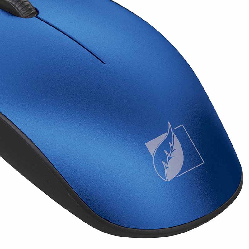 Mouse Inalambrico Green Leaf 1000 Dpis 3 Botones 18-8853