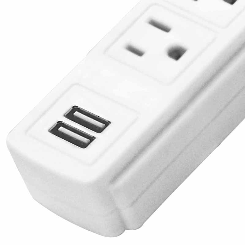 Barra Multicontactos 6 Entradas Horizontales 11-2994