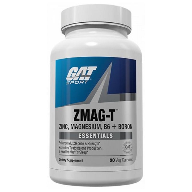 GAT ZMAG T 90 CAPS DESARROLLO DE MASA MUSCULAR Y POTENCIADOR DE TESTOSTERONA.