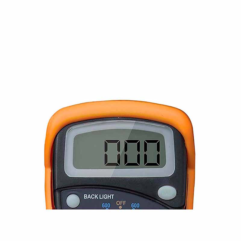 Multi­metro digital pantalla LCD con alarma y probador de frecuencia MP-6050
