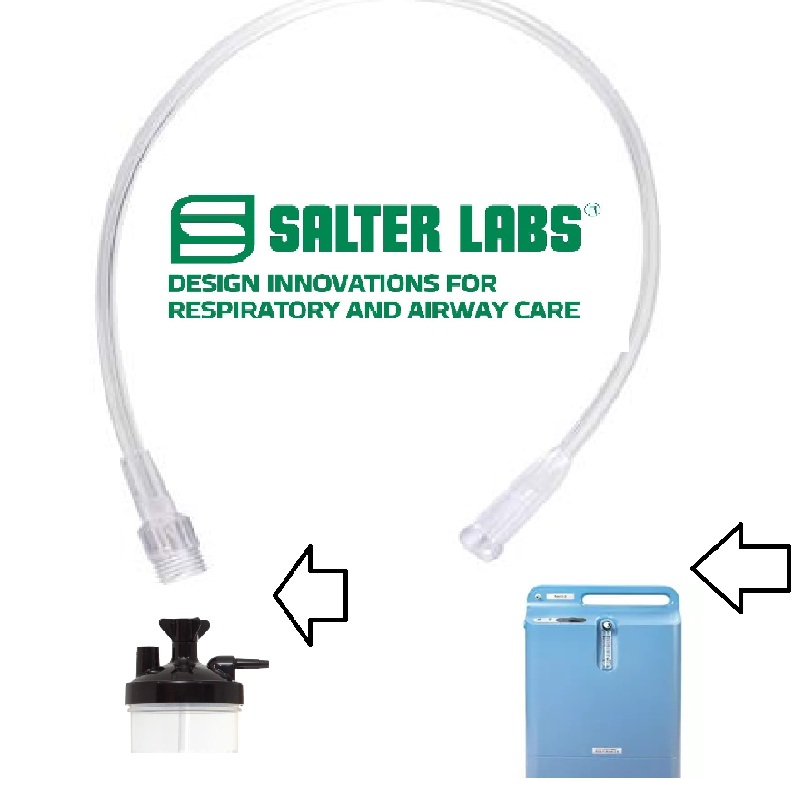 conector de concentrador de oxigeno salter labs