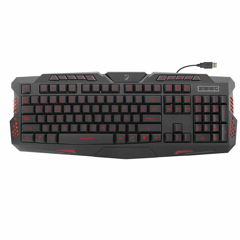 Kit Gamer Con Teclado Y Mouse Alámbricos Green Leaf 18-8300