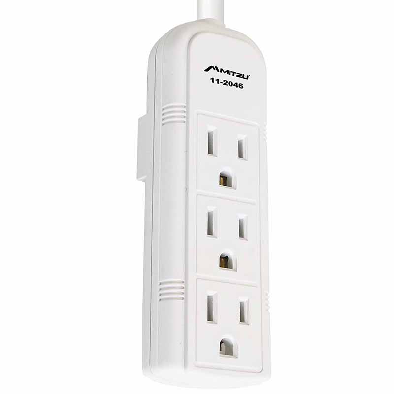 Mini Barra 3 Multicontactos Verticales 11-2046