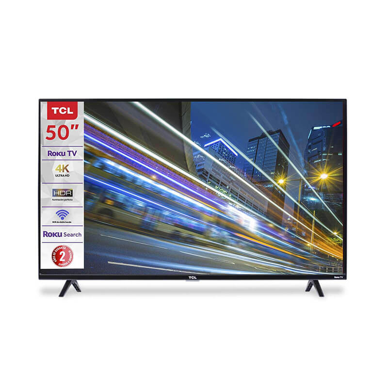 Smart Tv Tcl 50 Pulgadas Pantalla Lcd Hdr Con Roku Integrado