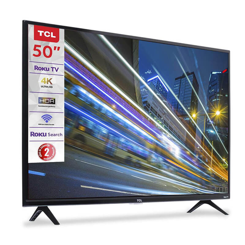 Smart Tv Tcl 50 Pulgadas Pantalla Lcd Hdr Con Roku Integrado