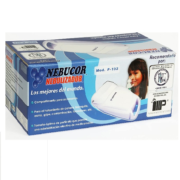 Nebulizador- compresor Nebucor P-102 adulto-niño