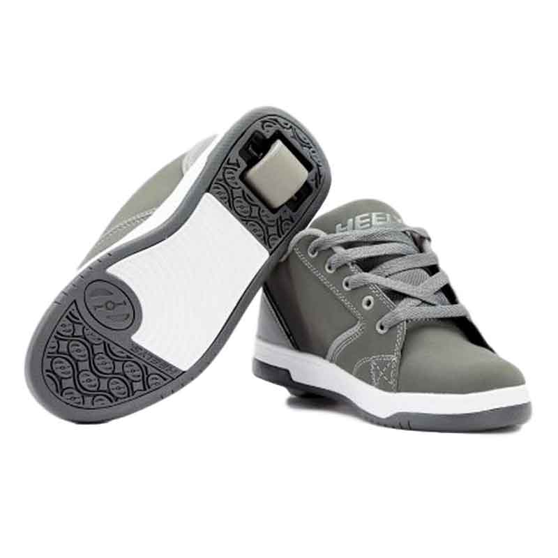 Tenis Patin Para Niño Heelys Color Gris Con Una Rueda Desmontable