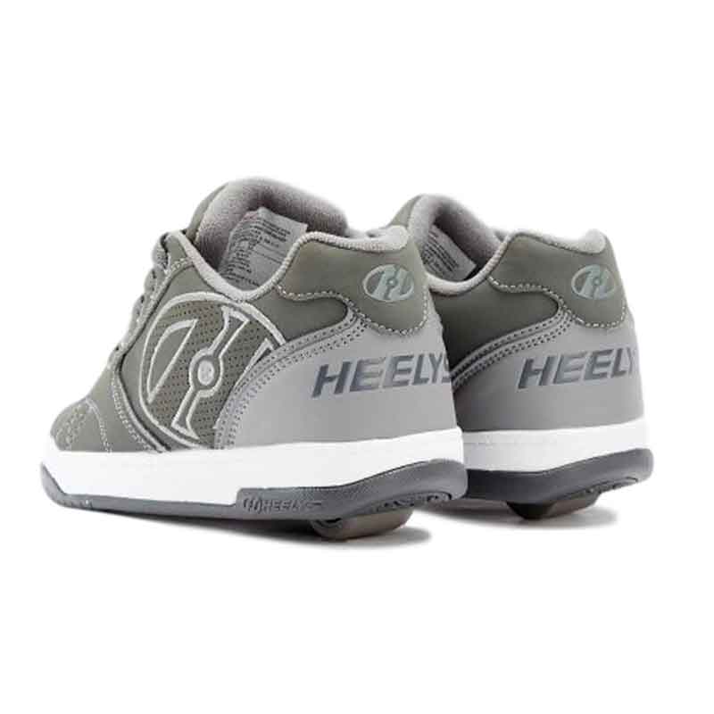Tenis Patin Para Niño Heelys Color Gris Con Una Rueda Desmontable
