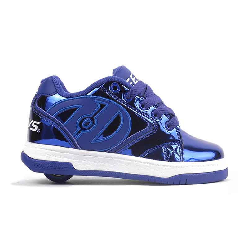 Tenis Patin Para Niño Heelys Color Azul Con Una Rueda Desmontable