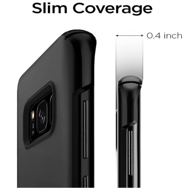 Funda Thin Fit Negro Galaxy S8 Plus Spigen