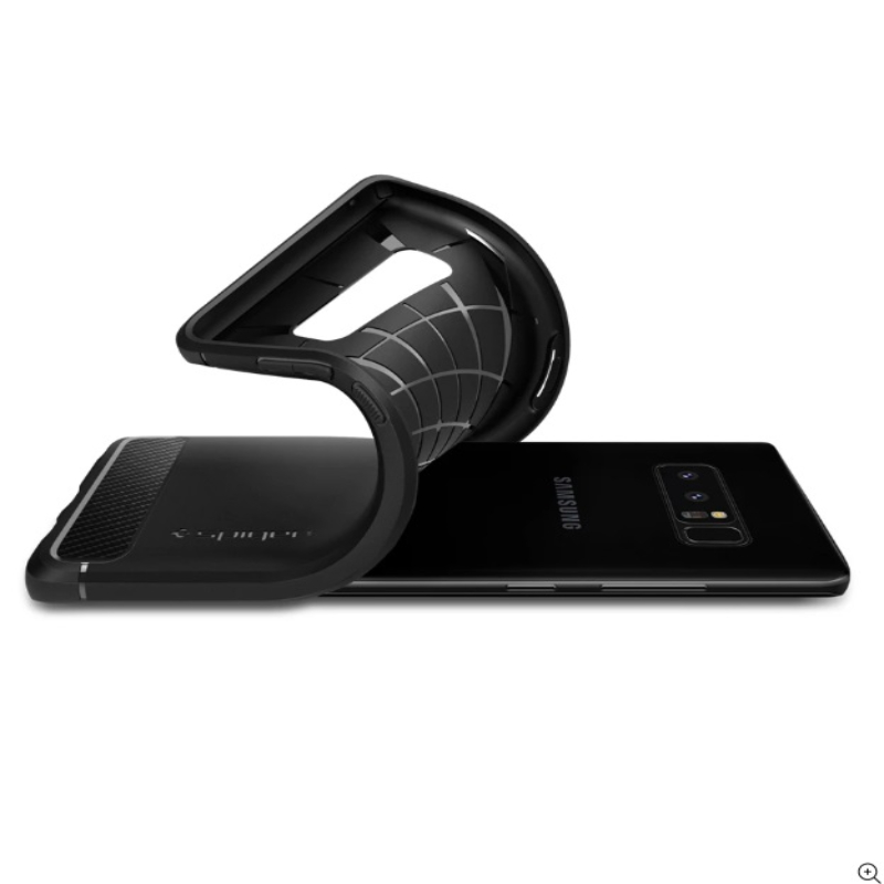 Funda Rugged Armor Negro Galaxy Note 8 Spigen