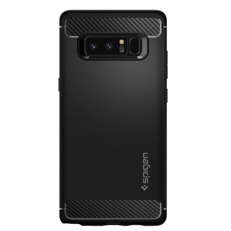 Funda Rugged Armor Negro Galaxy Note 8 Spigen