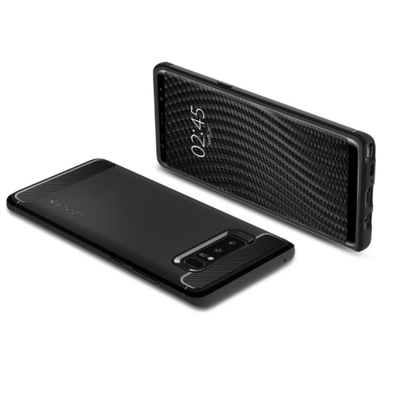 Funda Rugged Armor Negro Galaxy Note 8 Spigen