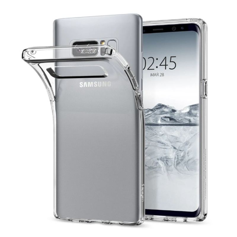 Funda Liquid Crystal Transparente Galaxy Note 8 Spigen