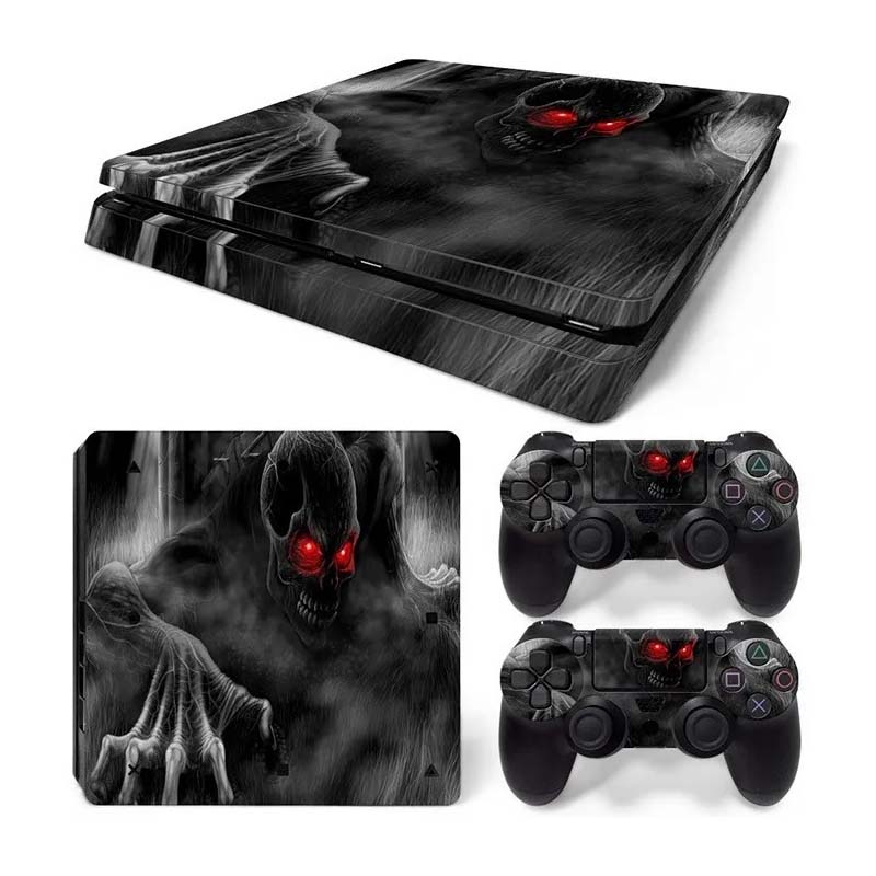 Ps4 Slim Skin Estampa Pegatina Para Playstation 4 Slim Mounstro