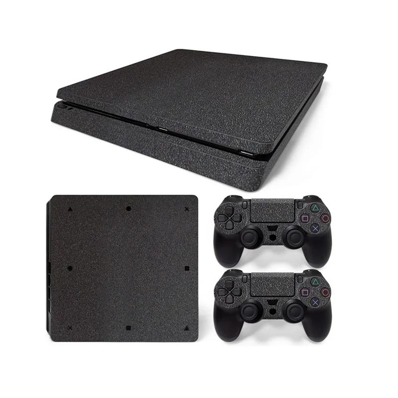 Ps4 Slim Skin Estampa Pegatina Para Playstation 4 Slim Piel Negra
