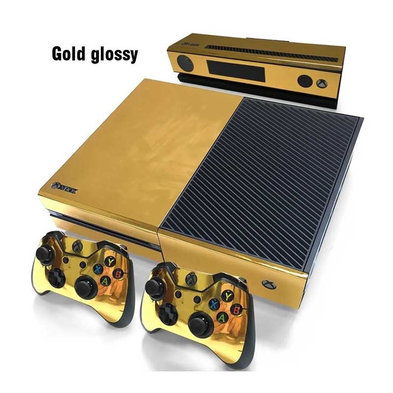 Xbox One Skin Estampas (Oro)