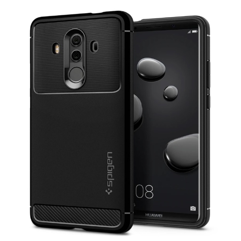 Funda Rugged Armor Negro Huawei Mate 10 Pro Spigen