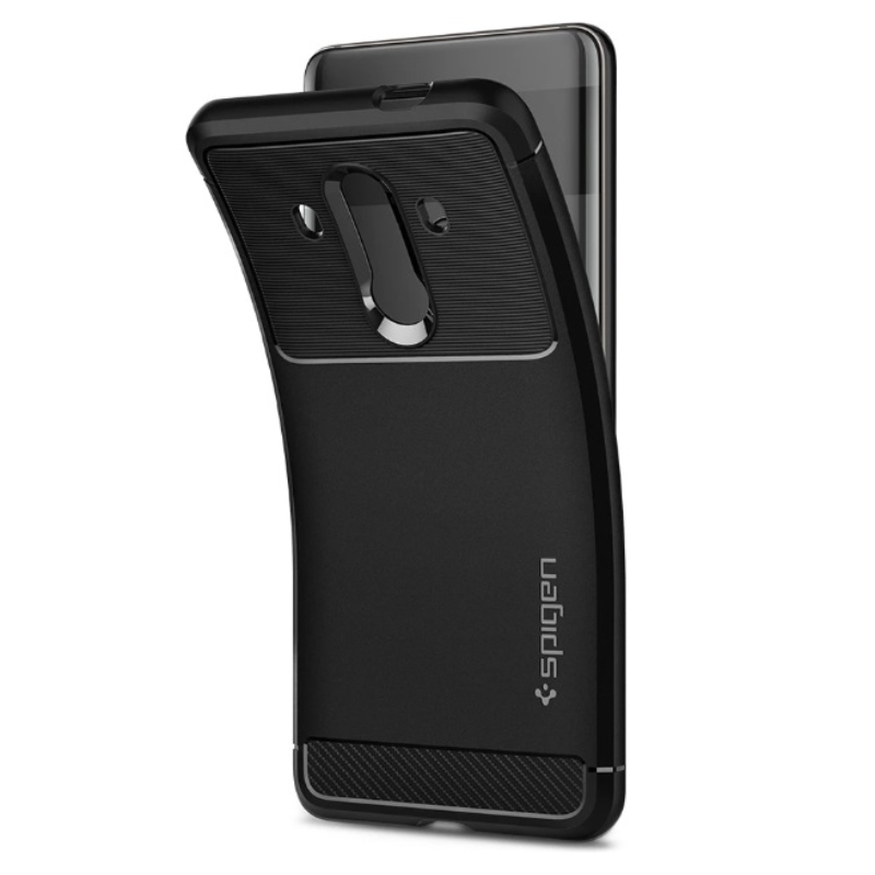 Funda Rugged Armor Negro Huawei Mate 10 Pro Spigen