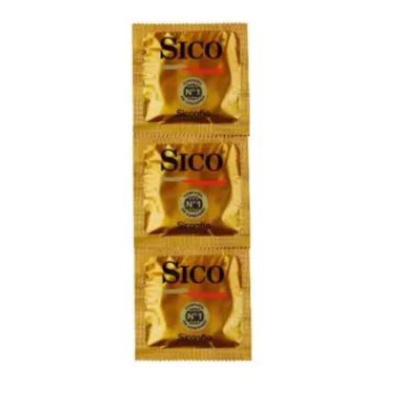 Condon Preservativo Sico Invisible Caja con 55 pzas