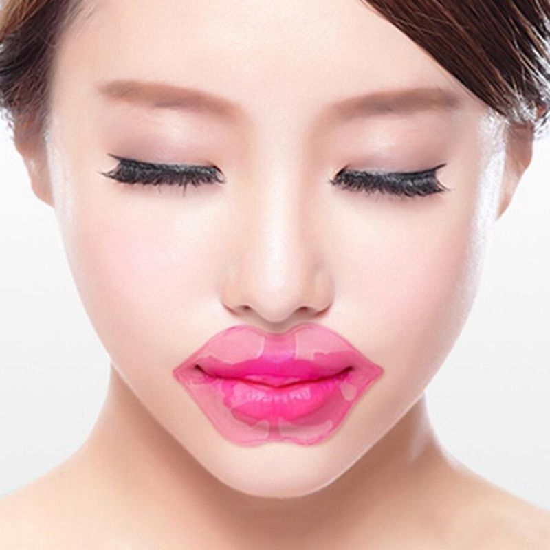 10 PACK, LBP Parches, Mascarilla de Colágeno Hidratantes con Ácido Hialurónico, para Labios. 10 Piezas.