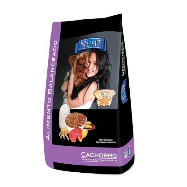 Alimento Croqueta Perro Cachorro Nufit By Nupec 8Kg