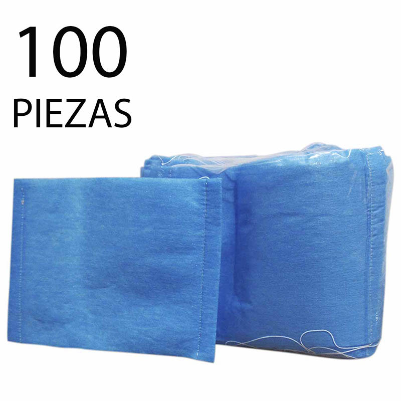 Mascarillas Cubrebocas Tapabocas De Tela Triple Capa 100 Pzs 