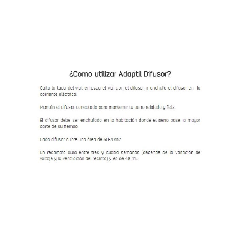 Adaptil Perro Classic Difusor + Recarga Anti Estrés Calmante