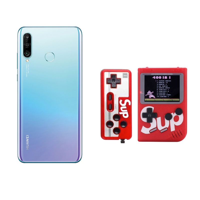 Celular Huawei Lte Mar-Lx3Bm P30 Lite Color Azul 256 Telcel Y Llévate Una Consola De Videojuego