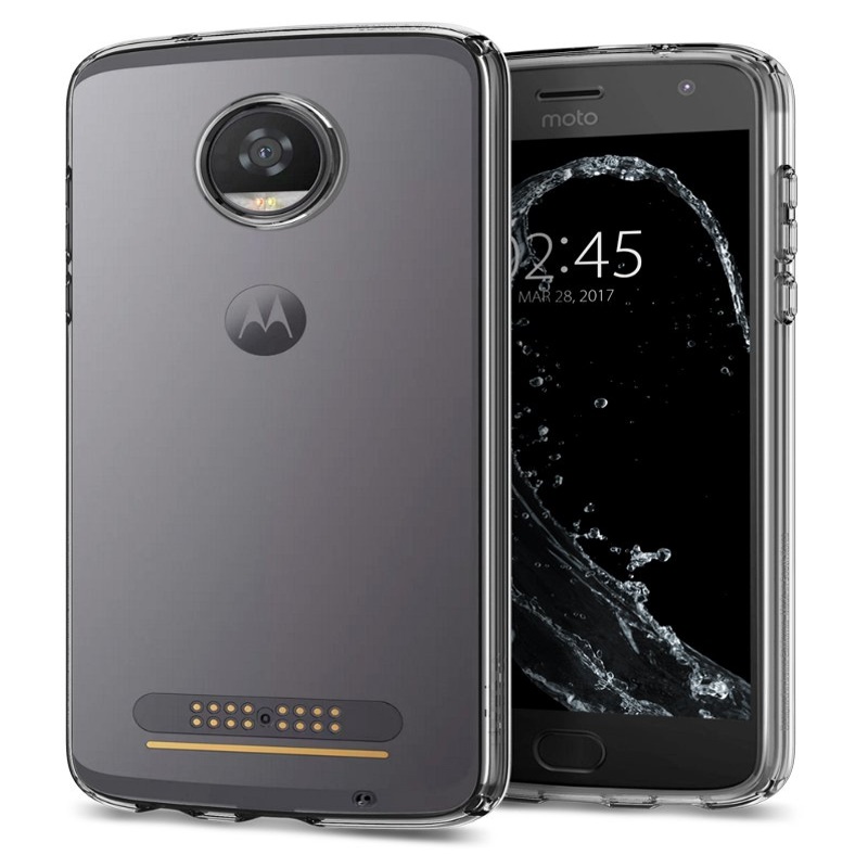 Funda Liquid Crystal Transparente Moto Z2 Play Spigen