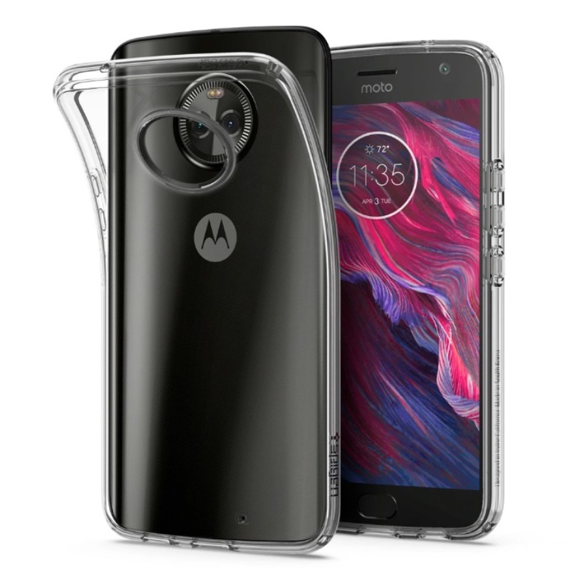 Funda Rugged Armor Negro Moto X4 Spigen