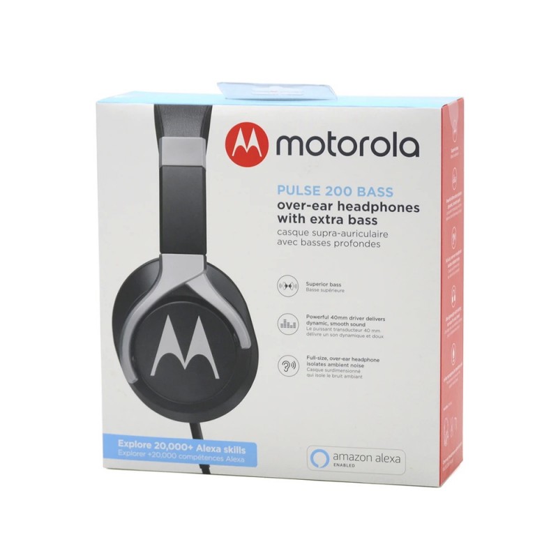 Audífonos Alámbricos Motorola Pulse 200 - Negro