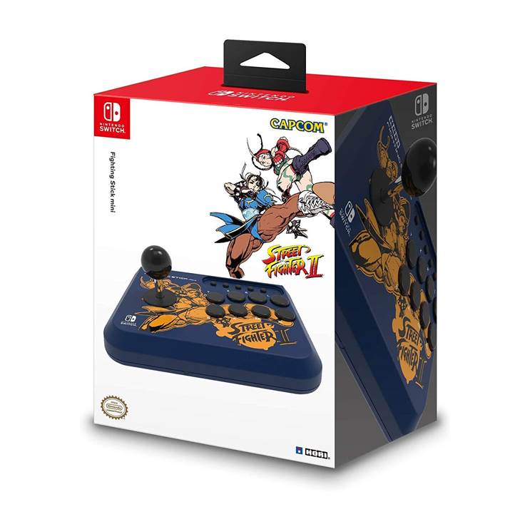 Switch Fighting Stick Mini: Edición Street Fighter (Chun-Li Y Cammy)