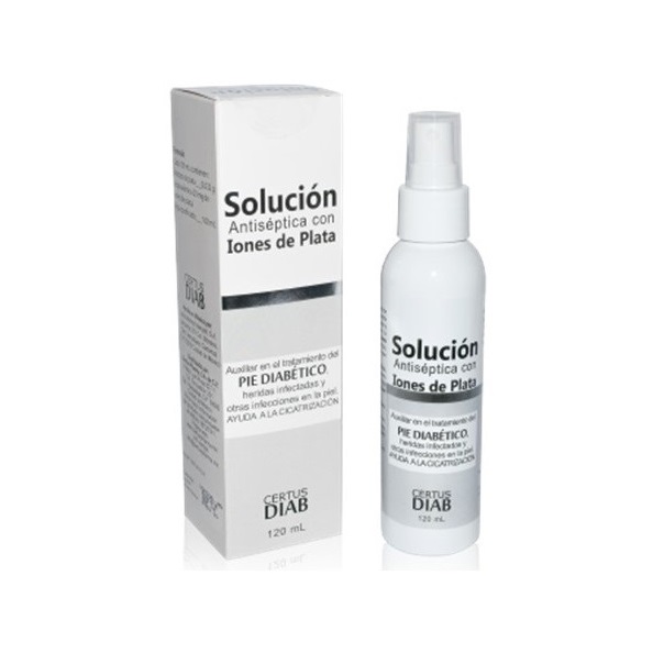 CERTUS DIAB Solución Antiséptica con Iones de Plata 1 pieza
