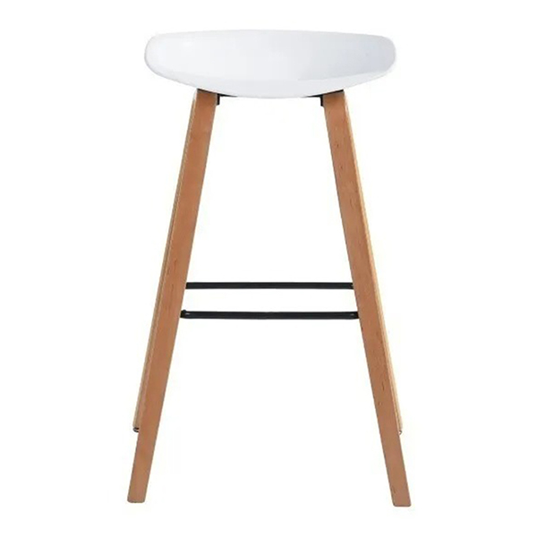 Banco Silla Alta Eames Hood Comedor Modernas Minimalistas Blanco