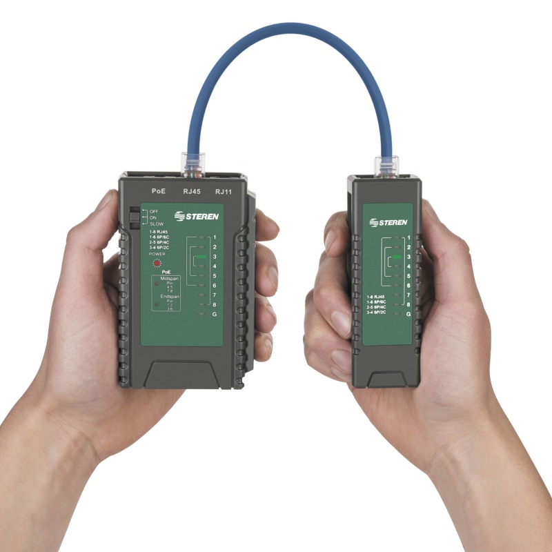 Probador Cables Red Utp Ftp Stp Poe Y Telefónico Steren