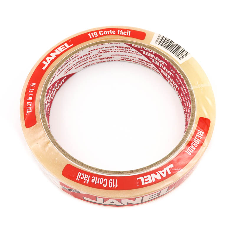 Cinta Adhesiva Janel 12mmx65m 119 Corte Facil