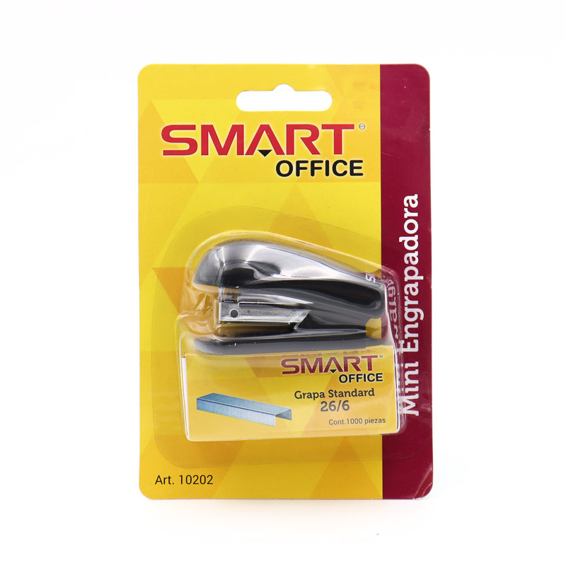 Engrapadora Mini Grapas Estandar Smart Office