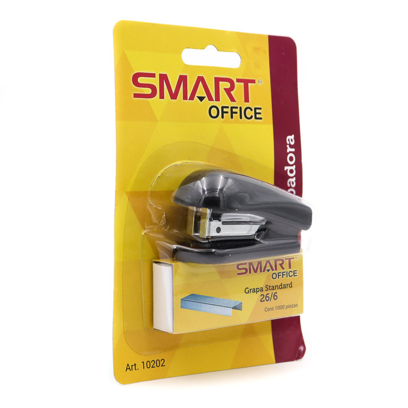 Engrapadora Mini Grapas Estandar Smart Office