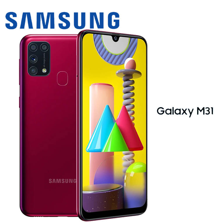Celular Samsung Galaxy M31 6GB/128GB - Dual Sim - Rojo + MicroSD 32 GB