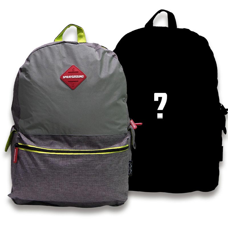 Mochila Sprayground Gray Reflective + Mochila Sprayground Sorpresa