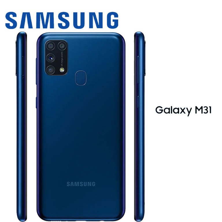 Celular Samsung Galaxy M31 6GB/128GB - Dual Sim - Azul + MicroSD 32 GB
