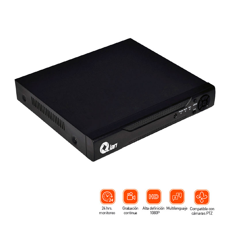 DVR QIAN YAO 8 CANALES AHD (QDVR081701P)