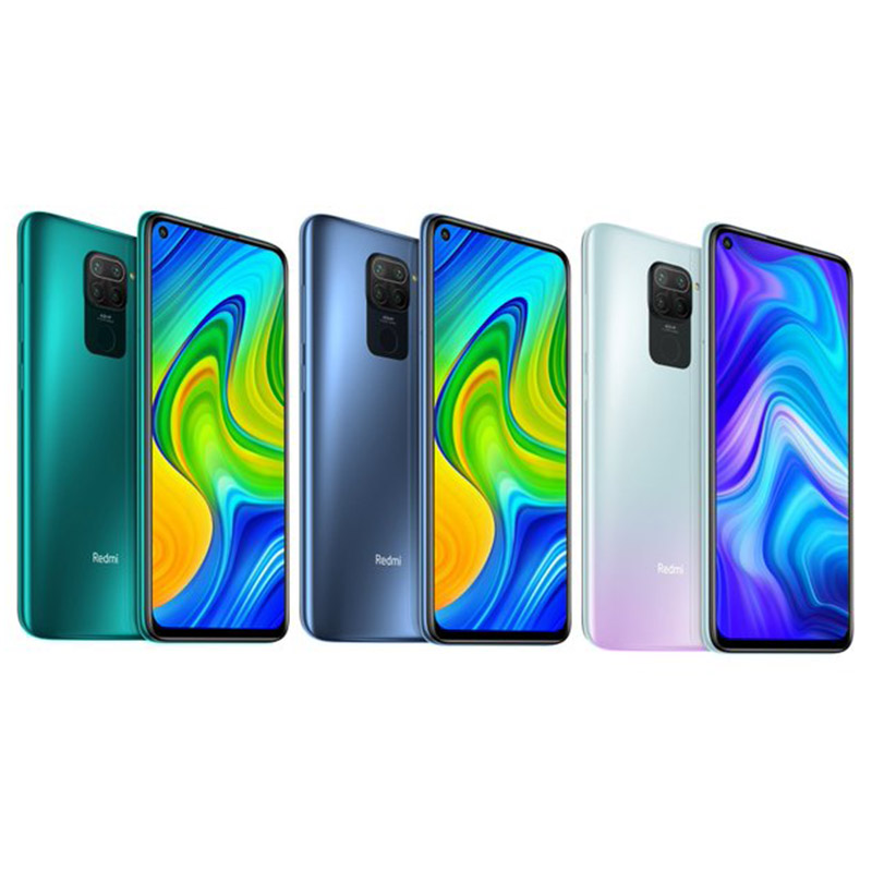 Celular Xiaomi Redmi Note 9 Midnight 4GB RAM 128GB ROM EU Gris.