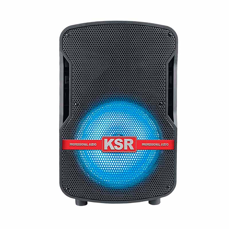 Bafle Amplificado Recargable de 8" con 5,000 W PMPO / 20 W RMS