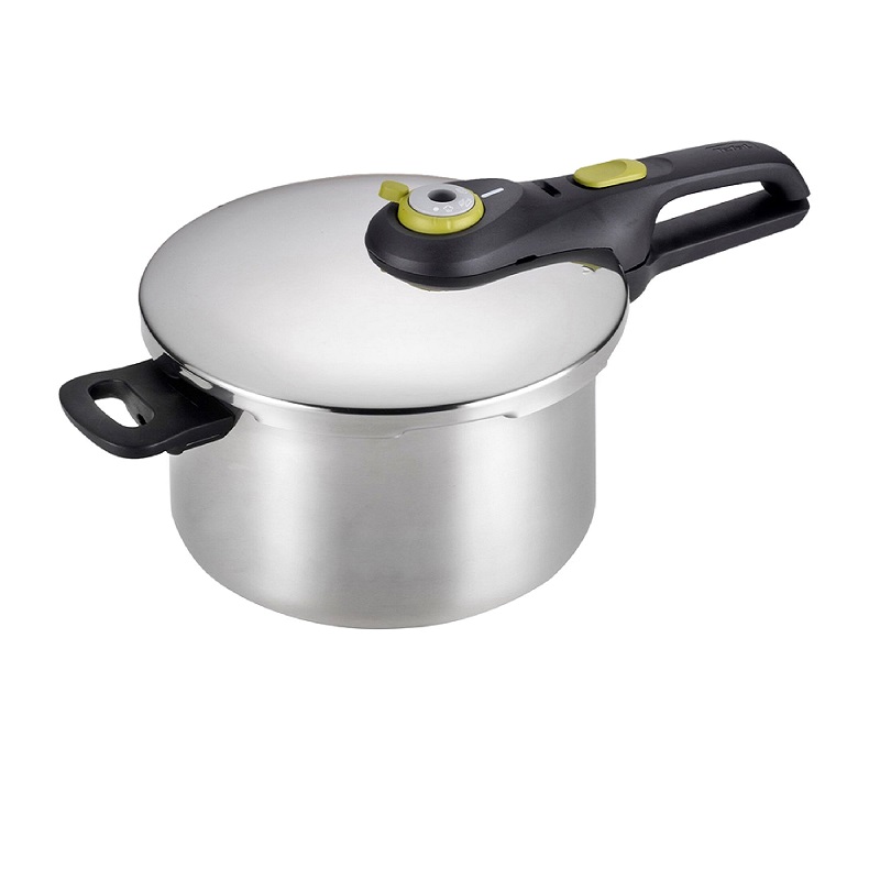 OLLA DE PRESION TFAL SECURE 5 NEO 6 LT P2530751 ALUMINIO