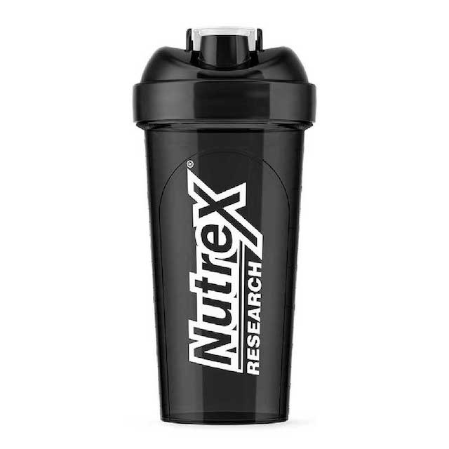 Nutrex Shaker 25 Oz 700 ml - Vaso Mezclador Negro