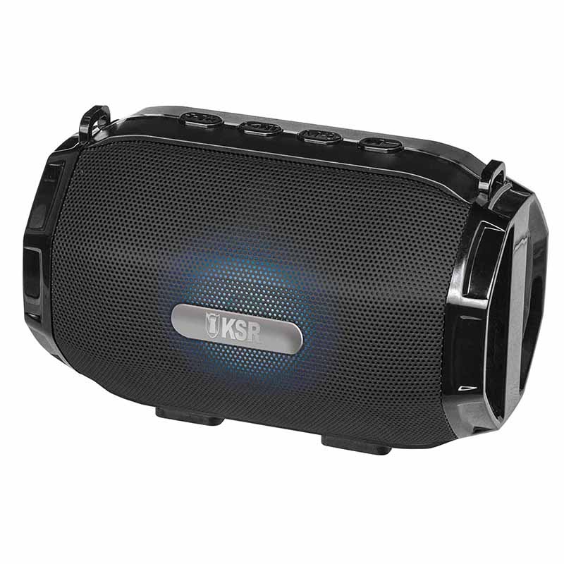 Bocina KSR-LINK Bluetooth 5 W RMS Color Negro