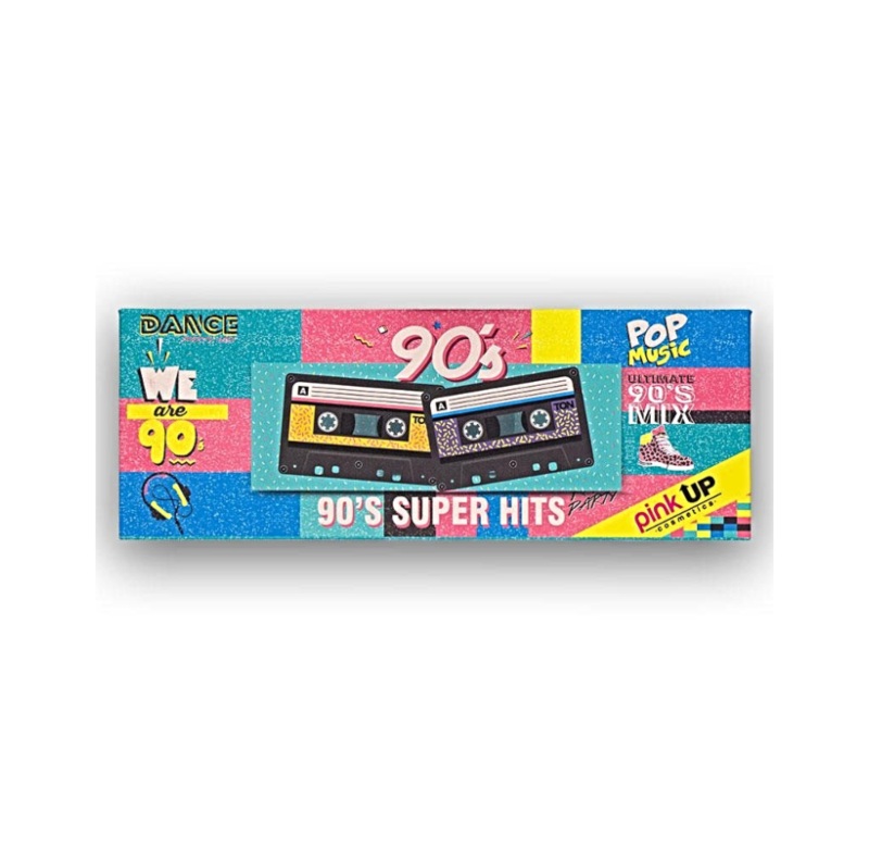Paleta De Sombras 90's Decadas Pink Up Original	